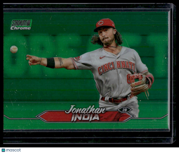 2024 Stadium Club Jonathan India #19 Chrome Green Refractors