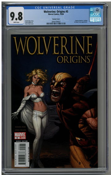 Wolverine: Origins 5 CGC 9.8 Gary Frank Variant Cover Emma Frost