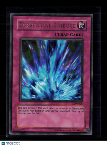 Yu-Gi-Oh! TCG 2003 Yu-Gi-Oh! Labyrinth of Nightmare Torrential Tribute Trap Card