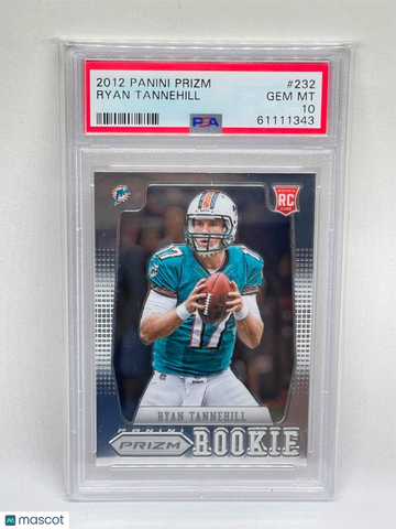 2012 Panini Prizm Ryan Tannehill #232 PSA 10