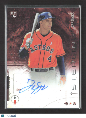 2014 Bowman Sterling George Springer #BSRA-GS RC Auto