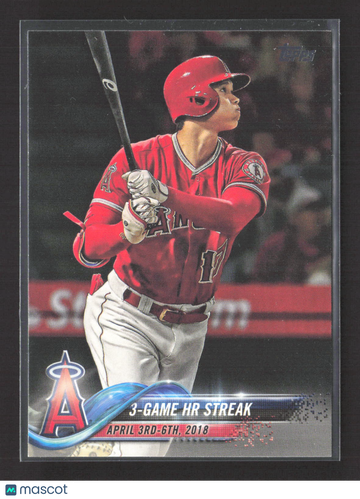 2018 Topps Update Series Shohei Ohtani #US189 RC
