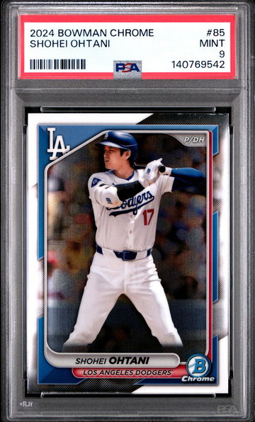 2024 Bowman Chrome Shohei Ohtani #85 PSA 9