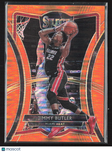 2020 Panini Select Basketball Jimmy Butler #200 Orange Prizm Premier Level /13