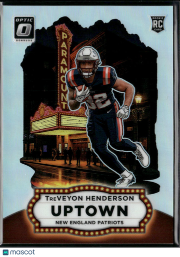 2025 Panini Donruss Optic Uptown TreVeyon Henderson #23 RC