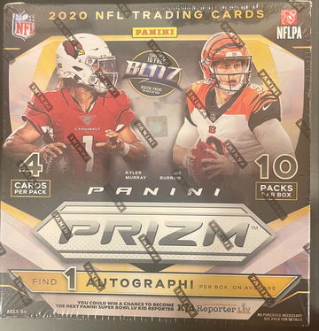 2020 Prizm NFL Mega Box with  Auto and Neon Green Exclusive 