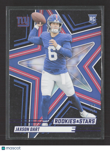 2025 Panini Rookies & Stars Jaxson Dart #137 RC