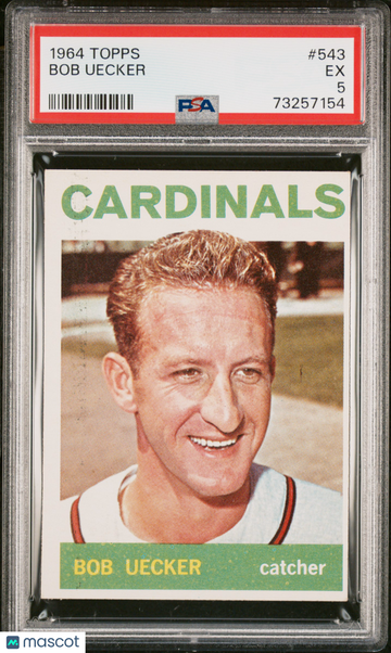 1964 Topps Bob Uecker #543 PSA 5