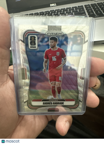 2026 Panini Prizm FIFA World Cup Qualifiers Andrés Andrade #341 Silver Wave