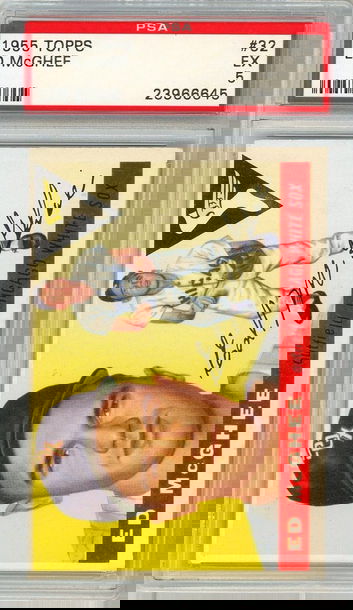 1955 Topps Ed McGhee #32 PSA 5 P1349