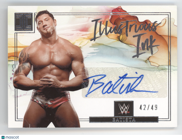 2023 Panini Impeccable Illustrious Ink Batista #IL-BTS /49