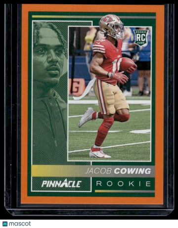 2024 Panini Encore Jacob Cowing #236 Orange SN,RC