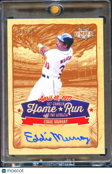 2025 Leaf Lumber Eddie Murray #CHR-EM1