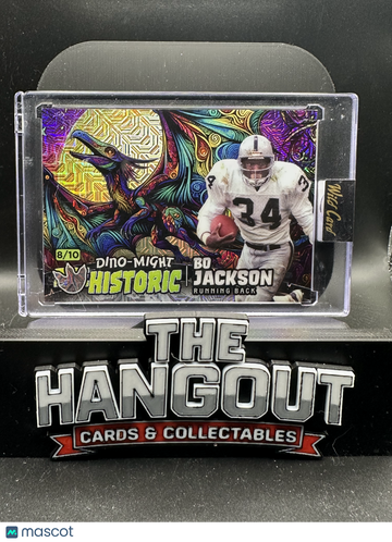 2024 Wild Card Dino-Might Prehistoric Bo Jackson #PHPTE1-BJ Illumination /10