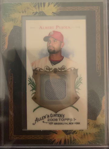 2008 Topps Allen & Ginter Albert Pujols #AGR-AP1