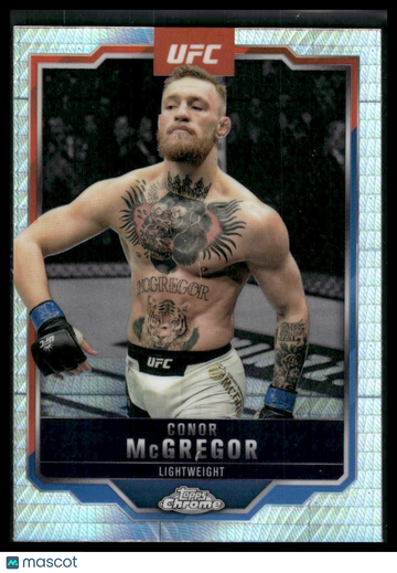 2025 Topps Chrome UFC Conor McGregor #101 Prism Refractor