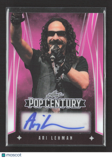 2025 Leaf Pop Century Ari Lehman Authentic Autograph 6/15 #BA-AL1