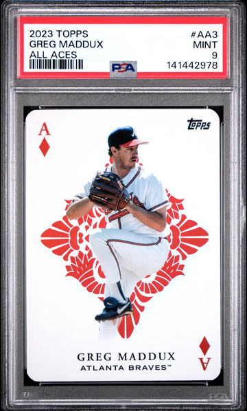 2023 Topps Topps All Aces Greg Maddux #AA-3 PSA 9