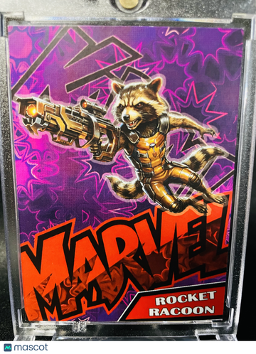 2026 MARVEL Rocket Raccoon Custom Made Holographic