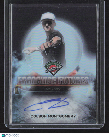 2025 Panini Prospect Edition Franchise Futures Auto Colson Montgomery #FFS-CM Silver RC