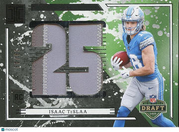 2025 Isaac Teslaa Patch Rookie Panini Authentic