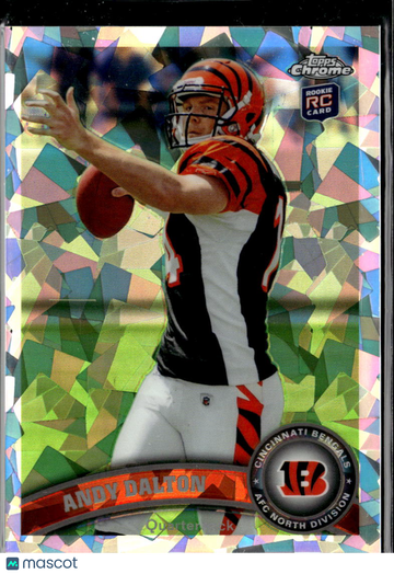 2011 Topps Chrome Andy Dalton #51 Atomic Refractor RC
