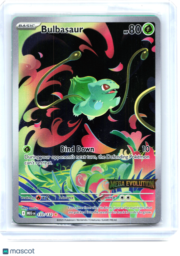 Miscellaneous Cards & Products Bulbasaur Holo Illustration Rare (Sealed) #133/132