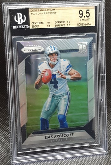2016 Dak Prescott Prizm shipped from Canada