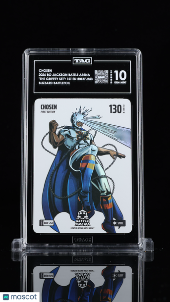 2026 Bo Jackson Battle Arena Chosen #BLBF-243 Blizzard Battlefoil TAG 10