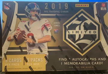 2019 Limited Football Hobby Box