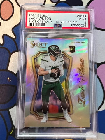 2021 Select Zach Wilson Silver Prizm