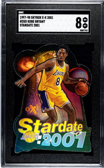 1997-98 SKYBOX E-X 2001 KOBE BRYANT STARDATE 2001 SGC 8