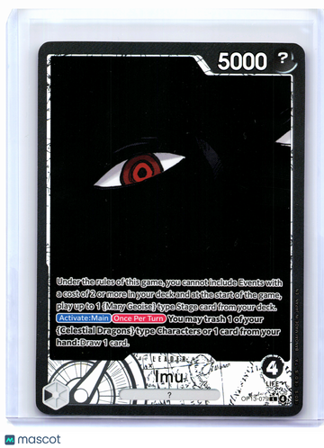 2025 One Piece Card Game—Imu (Alternate Art) #OP13-079 Carrying On His Will—Leader Foil [Lightly Played]