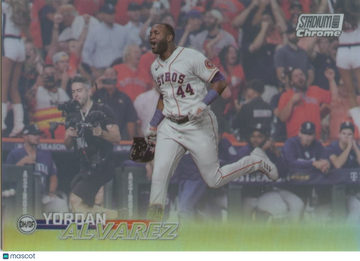 Yordan Alvarez 2023 Stadium Club Chrome Pearl Refractor Houston Astros 4/30