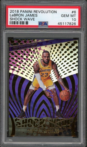 LeBron James 2018 Shockwave PSA 10