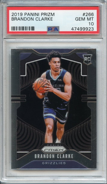 Brandon Clarke Prizm PSA 10