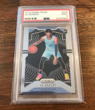 PSA 9 Ja Morant 2019 Prizm #249