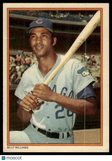 1985 Topps Circle K All Time Home Run Kings Billy Williams #18