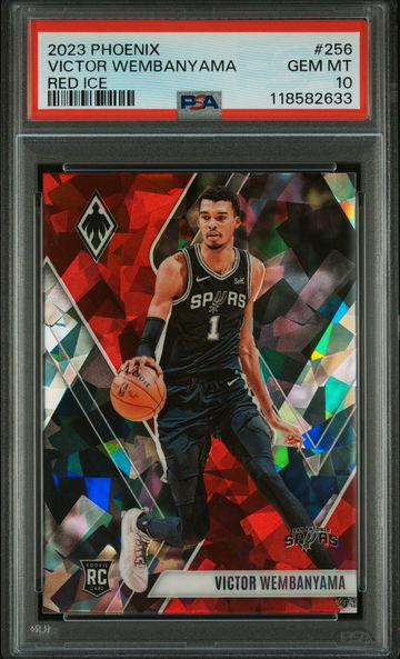 2023 Phoenix Red Ice Victor Wembanyama #256 PSA 10