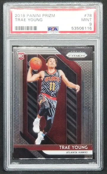 2018 Prizm Trae Young Rookie #78 RC PSA 9