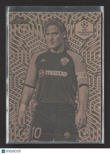 2025 Topps Finest UEFA Champions League Finest Idols Francesco Totti #FI-10