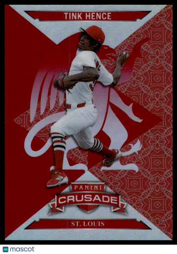 2025 Panini Crusade Tink Hence #13 Crusade Red SN