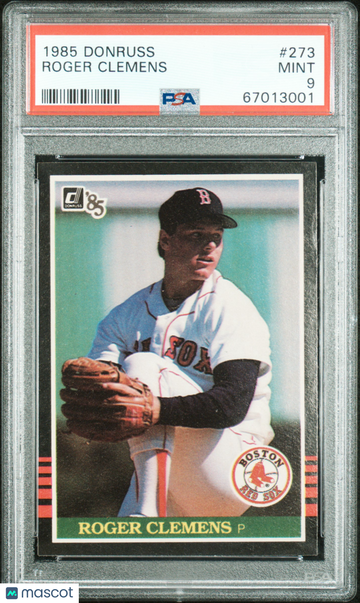 1985 Donruss Roger Clemens #273 PSA 9