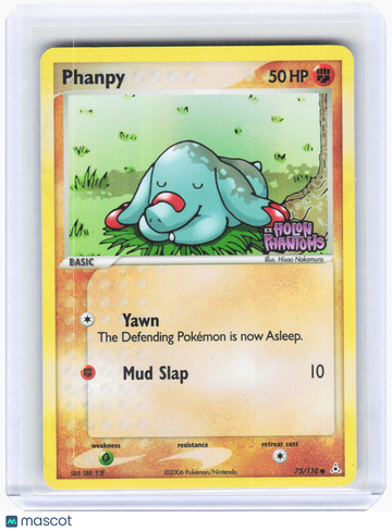 Holon Phantoms Phanpy Reverse Holo Common (Lightly Played) #75/110