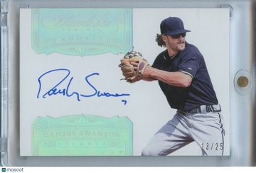 2017 Dansby Swanson Rookie Panini Authentic