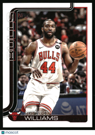 2025-26 Topps Patrick Williams #38 Chicago Bulls