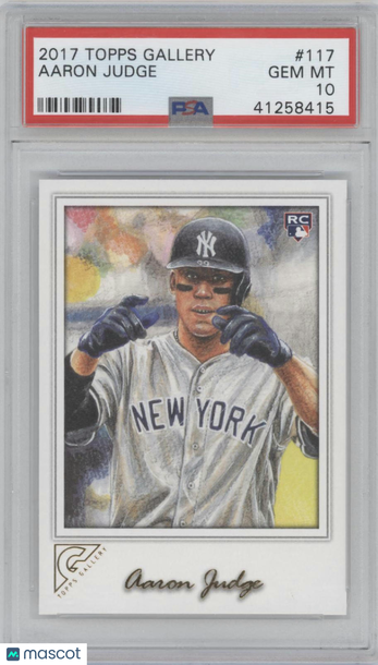 2017 Topps Gallery Aaron Judge #117 PSA 10