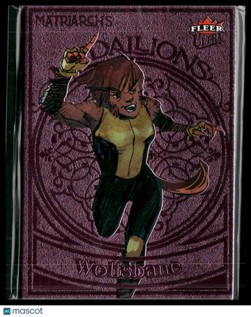 2024 Upper Deck Fleer Ultra Matriarchs of Marvel Wolfsbane #M-35