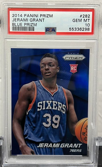 2014 Prizm Jerami Grant Blue /99 PSA 10