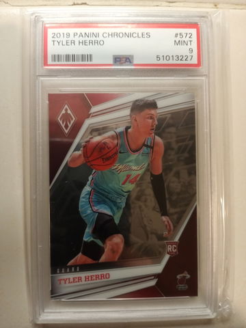 2019-20 Tyler Herro Chronicles Phoenix RC PSA 9